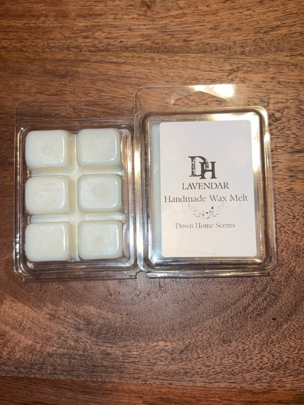 Lavendar Handmade Wax Melt - White